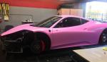 Ferrari 458 Italia Satin Pink by RDBLA 2016 года
